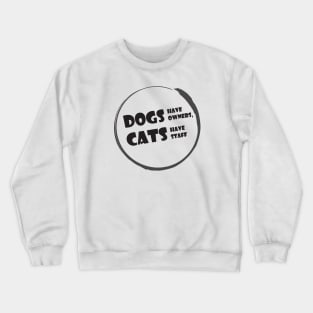 Dogs & Cats Crewneck Sweatshirt